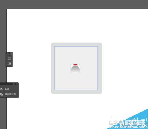 Ai简单绘制一个方形开关按钮11