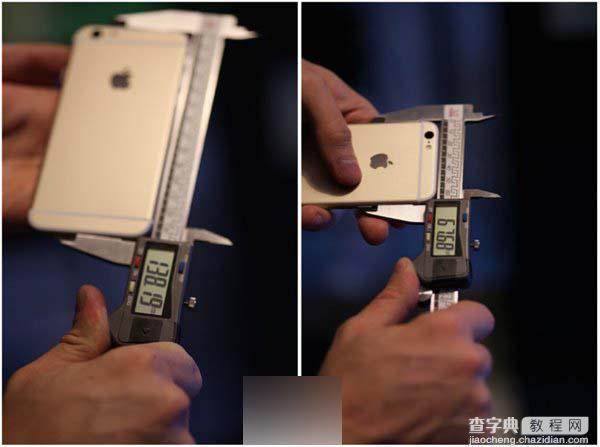 苹果iPhone 6s/iPhone6s Plus卡尺测量：厚度尺寸全曝光2