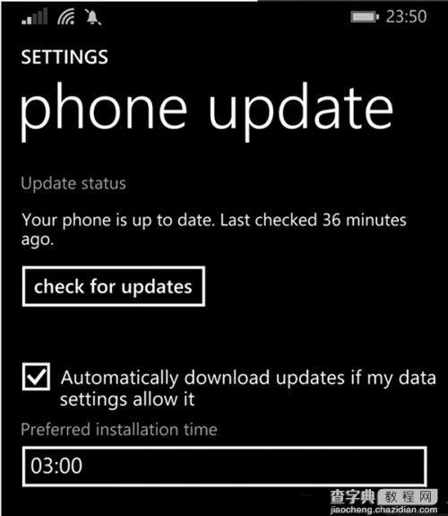 WP8.1现已支持使用SD卡下载安装更新1