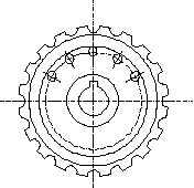 FreeHand 制作机械制图里的飞轮过程介绍4