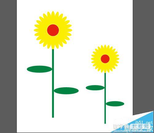 AI怎么画向日葵花? AI绘制向日葵花朵的教程1