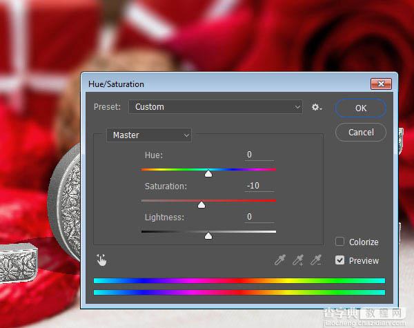 PS利用3D工具制作细腻的浮雕花纹立体字教程40