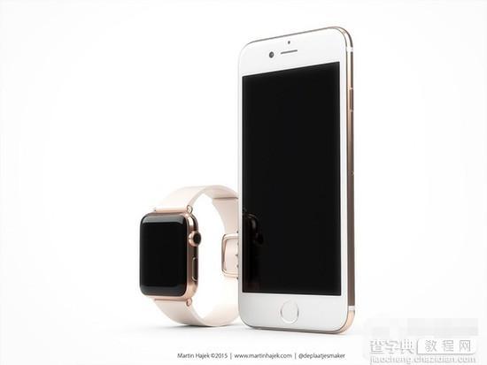 玫瑰金iPhone6s什么样?概念玫瑰金苹果iPhone6s图赏2