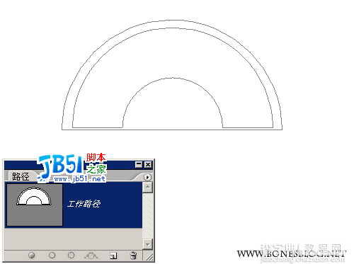 Photoshop路径巧绘几何试卷45度角19