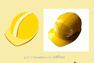 illustrator cs绘制超酷的黄色钢盔教程11