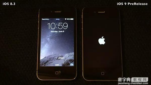 iOS 9 与 iOS 8.3 及 iOS7.1.2速度比拼1