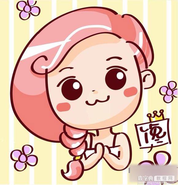 AI绘制可爱的女生漫画教程1