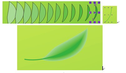 CorelDraw(CDR)实例教程：小青蛙的踏青时光图文步骤4