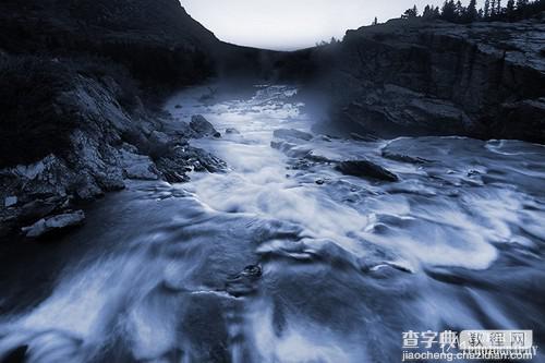 浅谈流水长曝所需的光线 各种低光环境情况以及区别有哪些6