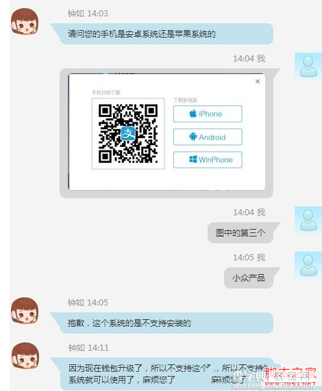 wp系统不能登录最新版本支付宝怎么办 wp系统不能登录支付宝的解决方法1