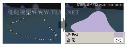 CorelDRAW实例教程：绘制随风飘舞的花瓣和月圆之夜飞逝的流星21