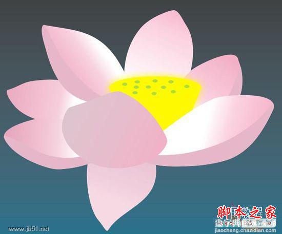 CorelDRAW(CDR)设计绘制卡通风格的荷花实力教程29