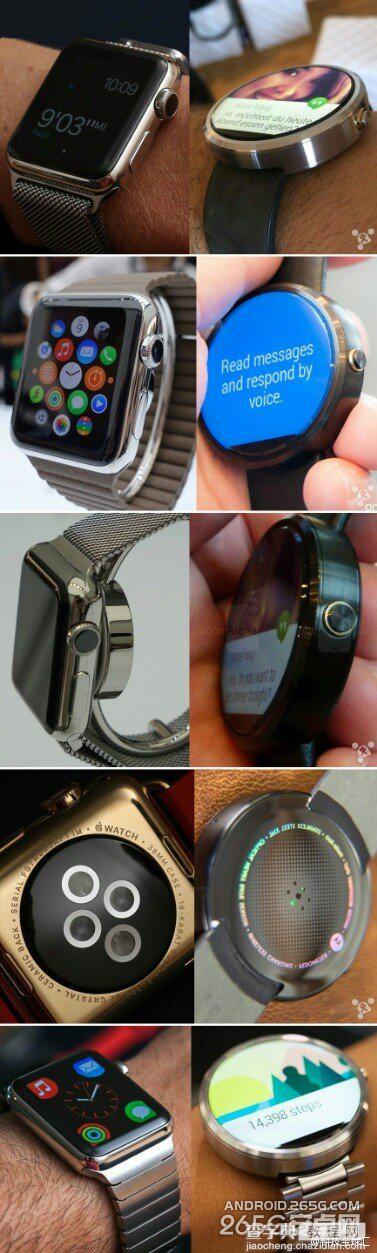 你喜欢哪一款?Apple Watch和Moto 360的对比组图1