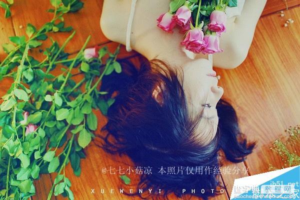 男友必看:教你如何在家为女友拍一组梦幻有意境的写真10