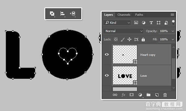 PS利用3D工具制作细腻的浮雕花纹立体字教程8