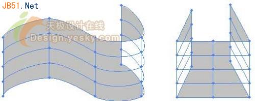 Illustrator(AI)利用封套扭曲工具做出褶皱卷曲效果实例教程9