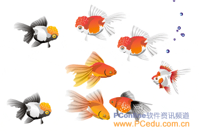 CorelDRAW(CDR)设计制作形状各异的金鱼饲料的立体包装盒实例教程5