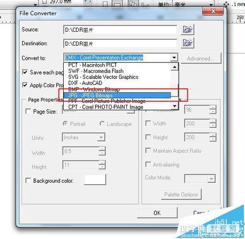 cdr怎么把文件输出为jpg图片类型?11