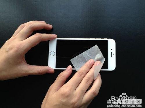 iphone6 plus怎么贴膜？苹果6 plus玻璃膜、全身膜、贴膜方法5