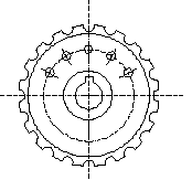 FreeHand 制作机械制图里的飞轮过程介绍3