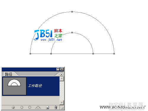 Photoshop路径巧绘几何试卷45度角14