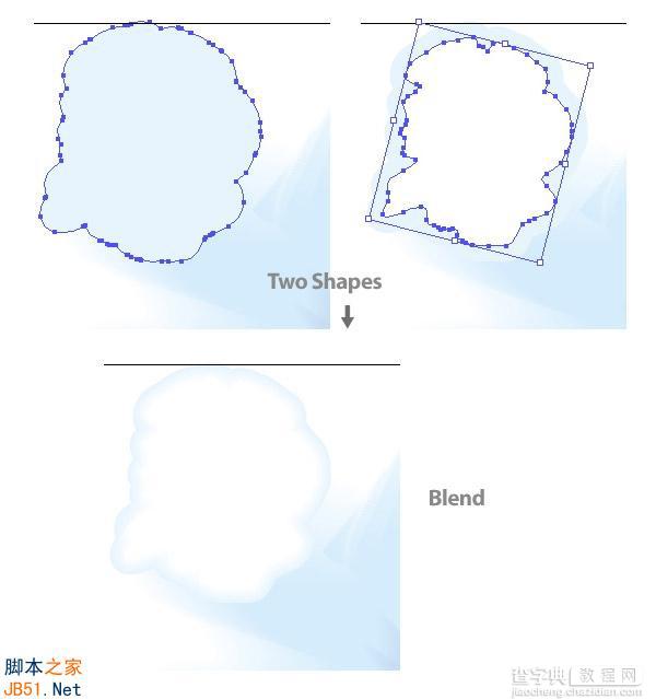 Illustrator(AI)模仿真实花朵绘制出具有水彩矢量效果的花卉图实例介绍17