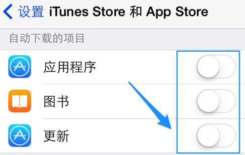 iphone自动更新怎么关闭？iPhone关闭程序自动更新功能的方法图解4