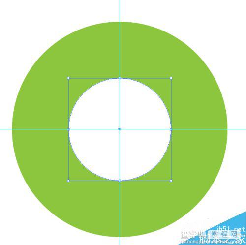 AI利用路径查找器绘制谷歌浏览器图标8