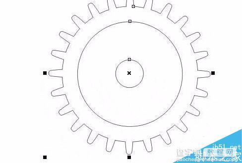 CorelDRAW绘制立体感十足的机械齿轮教程8