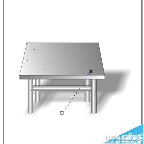 CorelDRAW素描桌子图怎么画?39