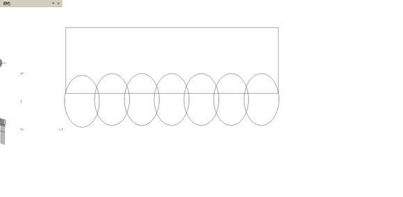 CorelDraw(CDR)调和工具和变形工具画出白色的沙布窗帘2