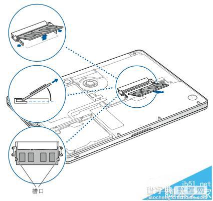 MacBook Pro笔记本怎么拆机安装内存?3