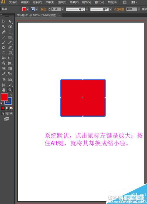 illustrator视图缩放怎么用?AI缩放工具的快捷键8