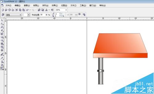 coreldraw软件怎么绘制桌子？10