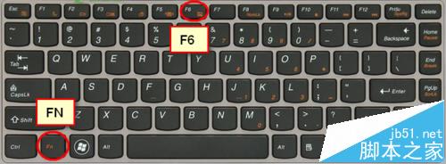 联想g510笔记本触摸板无法使用快捷键f6关闭?6