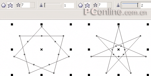 CorelDRAW 12基本图形创建与曲线编辑方法详解24