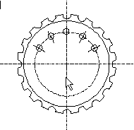 FreeHand 制作机械制图里的飞轮过程介绍1