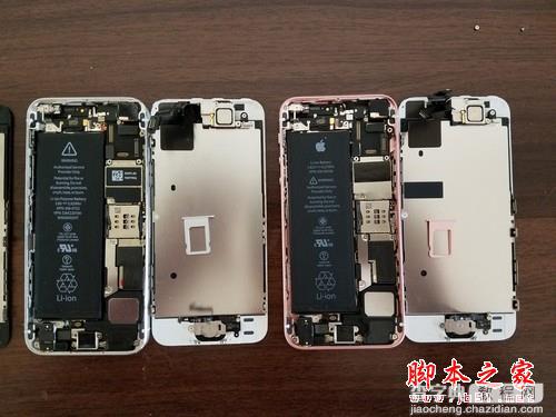 iPhoneSE和iPhone5/5s/6s拆解对比评测2