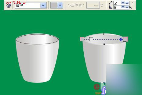 Coreldraw9绘制一个可爱微笑俏皮的卡通杯子教程4