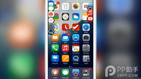 ios8多任务插件: 让多任务随时存在的AppHeads1