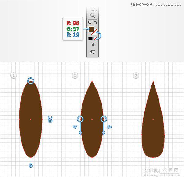 Illustrator设计时尚有趣的卡通人物脸部5