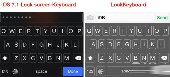 iOS7.1.X越狱插件LockKeyboard：可更改默认键盘外观1