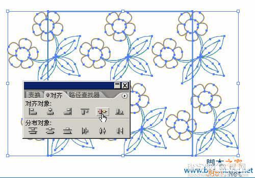 Illustraotr(AI)设计简单方绘制出漂亮的四方连续图案实例教程9