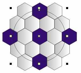 CDR简单绘制立体足球8