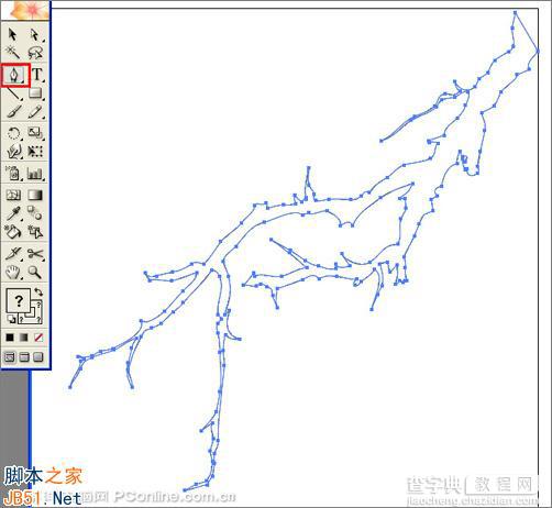 Illustrator(AI)设计绘制具有写意意境的梅花国画效果图实例介绍4