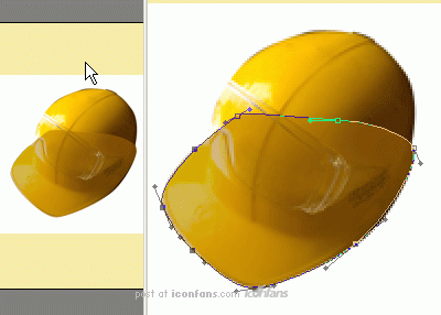 illustrator cs绘制超酷的黄色钢盔教程5