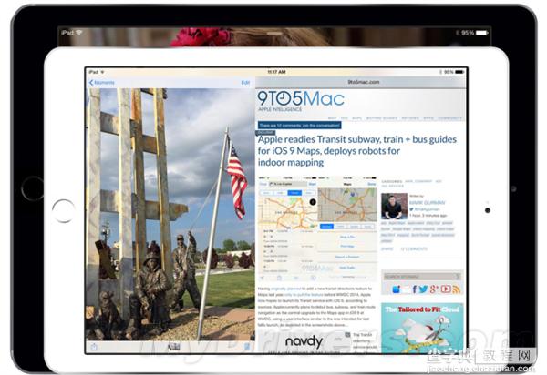 iOS 9再曝光：加入分屏多任务及触控笔功能1