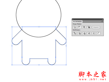 AI绘制卡通士兵图标5