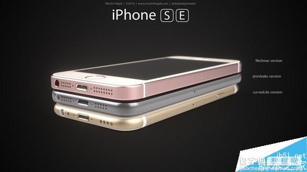 4寸iPhone 5SE渲染图图赏:漂亮又有爱！3