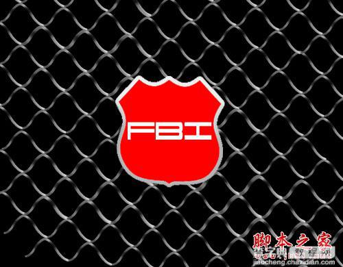 Photoshop CS简单几步做铁丝网图文教程5